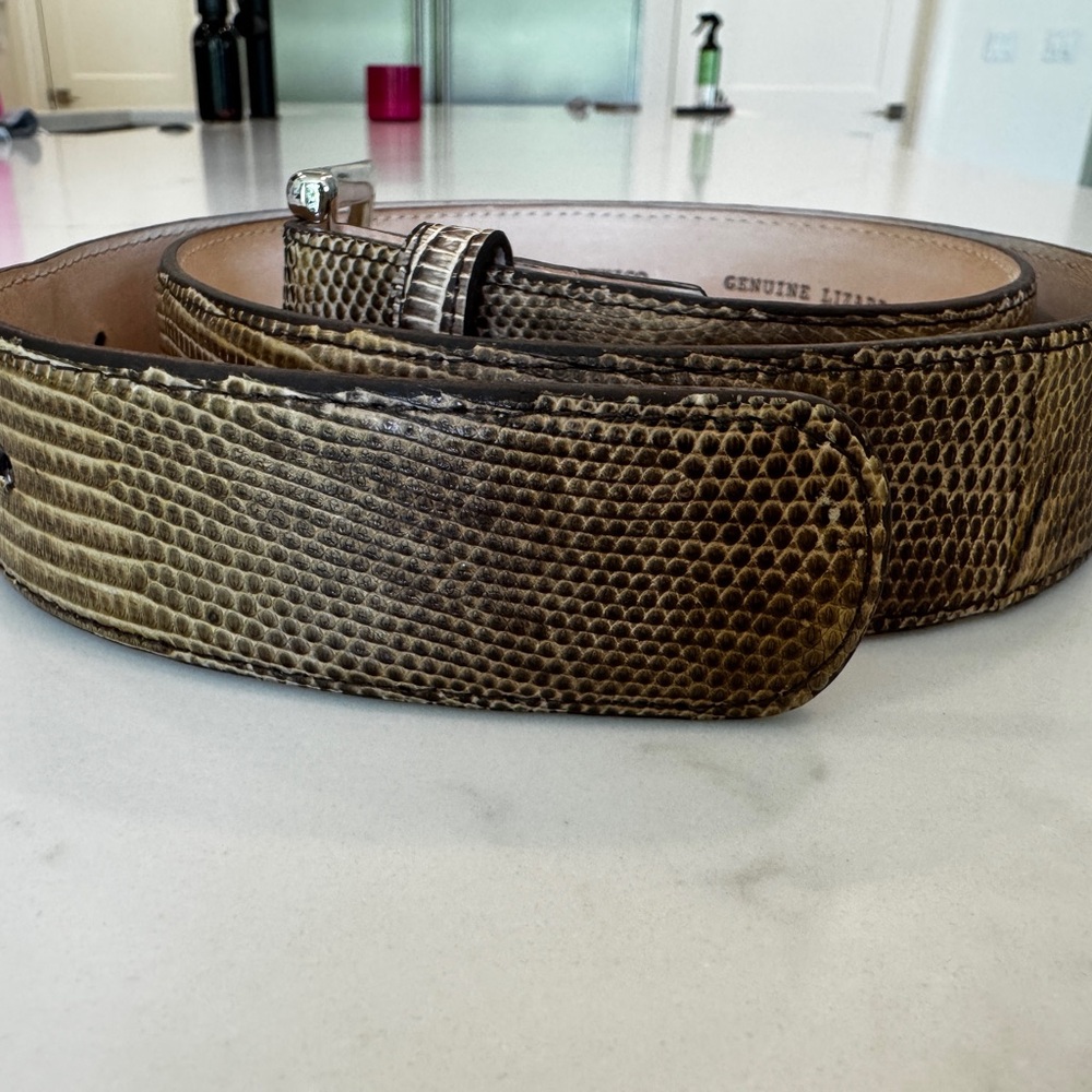 Tecovas Relic Lizard Belt